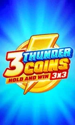 3 Thunder Coins Hold And Win